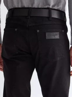 New Basic Metal Loop Leather Belt Herren Gürtel
