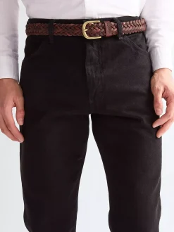 Best Braided Leather Belt Herren Gürtel