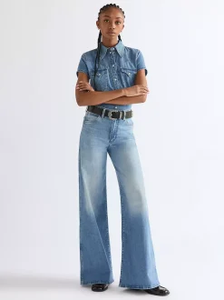 Clearance Dana Leather Belt Damen Gürtel