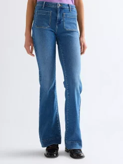 Hot Flare Jean Damen Jeans