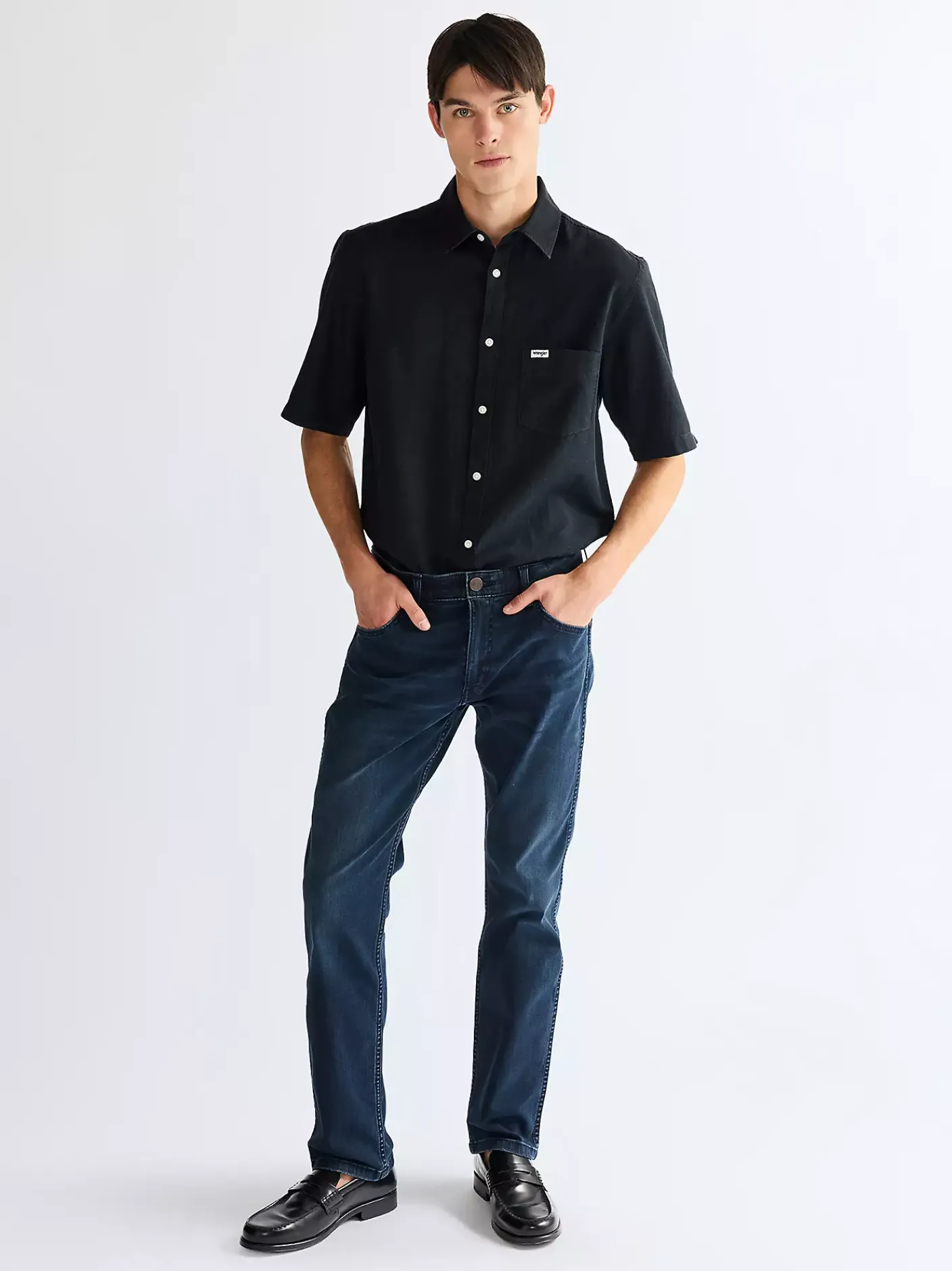 Hot Greensboro Straight Medium Stretch Jean Herren Jeans
