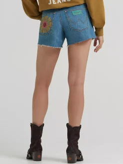 Best Lainey Wilson x Embroidered Cowboy Short 7.62cm Damen Shorts Und Röcke