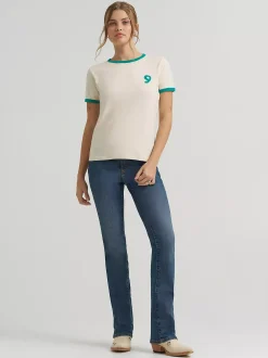 New ainey Wion x Good Jean Tee Damen T-Shirts Und Poloshirts|Oberteile