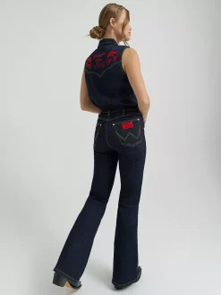 Sale Lainey Wilson x Lainey Flare Jean Damen Co-Ord Sets