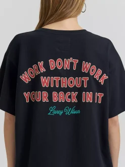 Hot ainey Wion x Work Dont Work Tee Damen T-Shirts Und Poloshirts|Oberteile