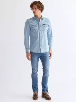 Best Larston Slim Tapered Low Stretch Jean Herren Jeans