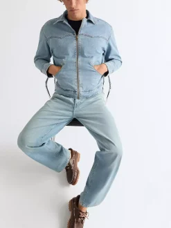 Outlet Loose Straight Lightweight Jean Herren Jeans|Co-Ord Sets