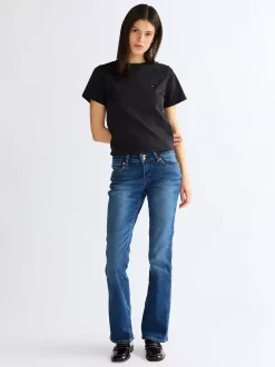 Hot Low Rise Bold Boot Jean Damen Jeans