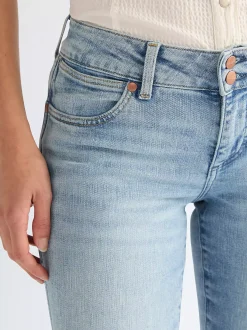 Outlet Low Rise Bold Boot Jean Damen Jeans