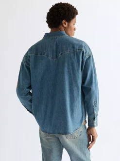 Hot Overized Wetern hirt Herren Hemden