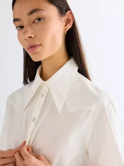 Reguar Draa Coar hirt Damen Blusen Und Hemden
