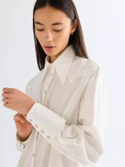 Reguar Draa Coar hirt Damen Blusen Und Hemden