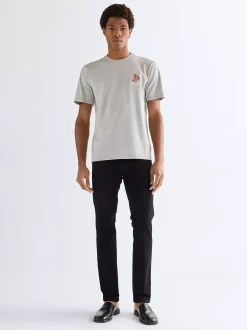 Clearance Regular Ebroidery Tee Herren T-Shirts Und Polos
