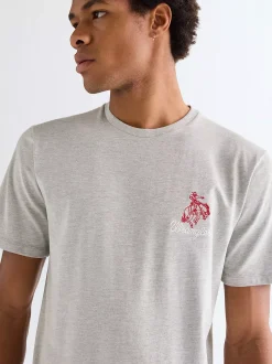 Clearance Regular Ebroidery Tee Herren T-Shirts Und Polos