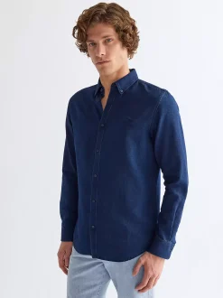 Clearance Reguar Oxford hirt Herren Hemden