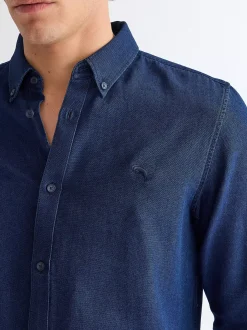 Clearance Reguar Oxford hirt Herren Hemden