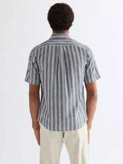 Sale Reguar hort eeve Chabray hirt Herren Hemden