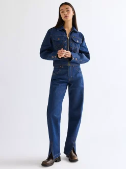 Reguar uper Jacket Damen Co-Ord Sets|Jacken