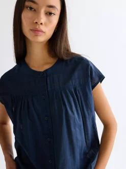 Sale Reaxed Drop houder hirt Damen Blusen Und Hemden|Oberteile