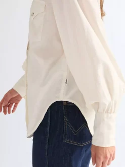 Best Relaxed Exaggerated Wetern hirt Damen Blusen Und Hemden