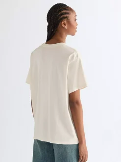 Clearance Reaxed Girfriend Tee Damen T-Shirts Und Poloshirts