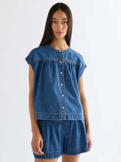 New Reaxed ightweight Drop houder hirt Damen Blusen Und Hemden|Co-Ord Sets