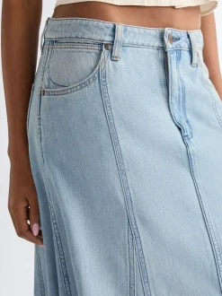 Outlet Relaxed Radiating Lightweight Maxi kirt Damen Shorts Und Röcke
