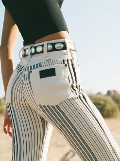 Outlet 70s Flare Jean Damen Co-Ord Sets|Jeans
