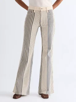 Outlet 70s Flare Jean Damen Co-Ord Sets|Jeans