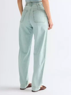 Sleek Barrel Lightweight Jean Damen Co-Ord Sets|Jeans