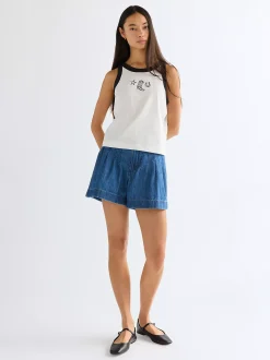 New i Ringer Tank Damen T-Shirts Und Poloshirts|Oberteile