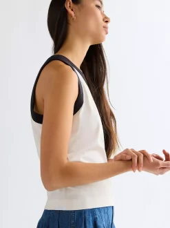 New i Ringer Tank Damen T-Shirts Und Poloshirts|Oberteile