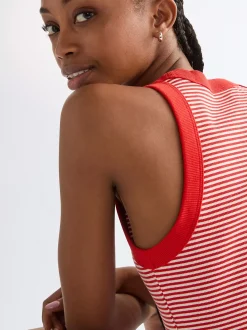 Discount i Ringer Tank Damen T-Shirts Und Poloshirts|Oberteile