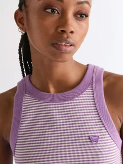 Clearance i Ringer Tank Damen T-Shirts Und Poloshirts|Oberteile