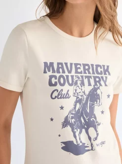 Discount i Ringer Tee Damen T-Shirts Und Poloshirts