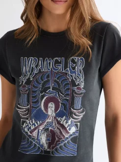 Sale Si Shrunken Band Tee Damen T-Shirts Und Poloshirts|Oberteile