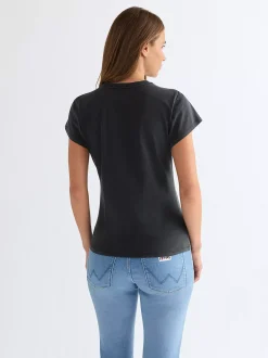 Sale Si Shrunken Band Tee Damen T-Shirts Und Poloshirts|Oberteile