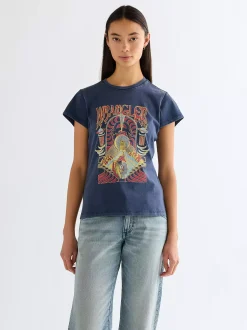 Hot i hrunken Band Tee Damen T-Shirts Und Poloshirts