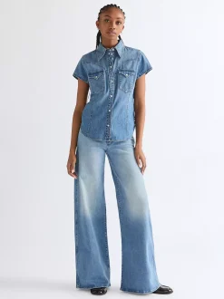 New li tylized Lightweight Wetern hirt Damen Blusen Und Hemden|Oberteile
