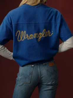 Discount ® x Cherry Football Jersey Damen T-Shirts Und Poloshirts
