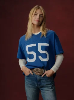 Discount ® x Cherry Football Jersey Damen T-Shirts Und Poloshirts
